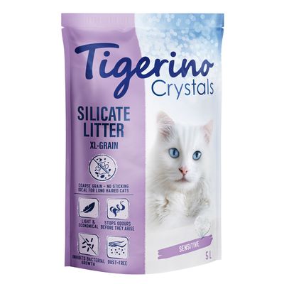 Provalo! 6 x 5 l Lettiere Tigerino Crystals