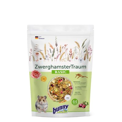 BunnyTraum BASIC per criceti nani 600 g