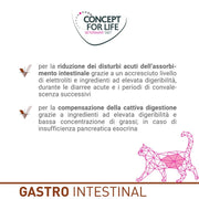 Concept for Life Veterinary Diet Gastro Intestinal Buste umido per gatto 12 x 85 g